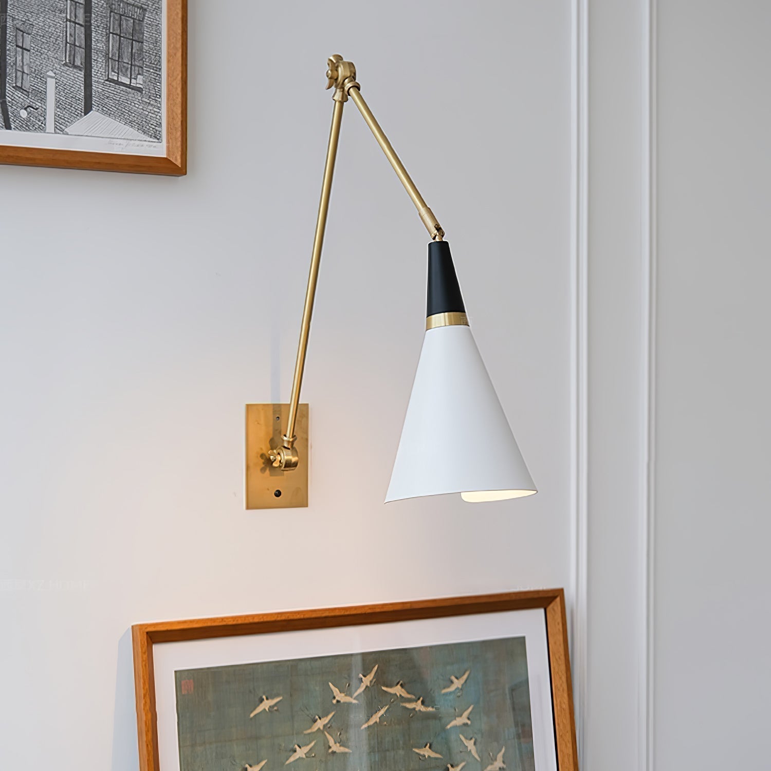 Lindsay Applique Murale Industrielle en Verre Vintage - Neutralighting