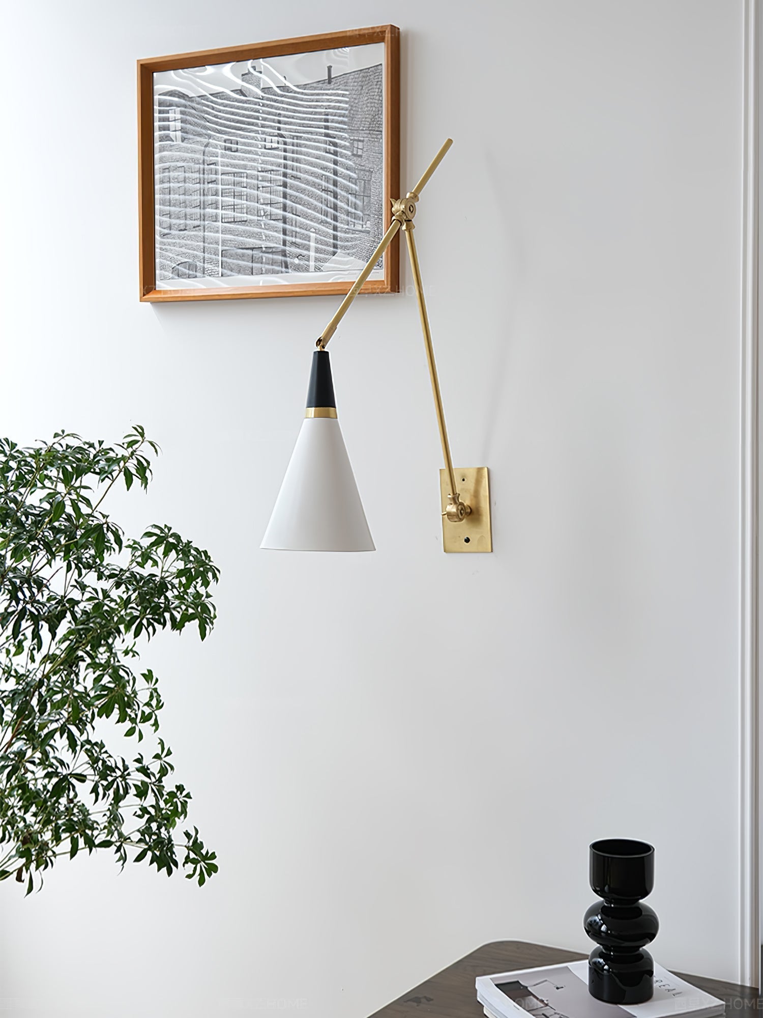 Lindsay Applique Murale Industrielle en Verre Vintage - Neutralighting