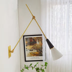Ersila Applique Murale Laiton Métal Minimaliste Moderne - Neutralighting