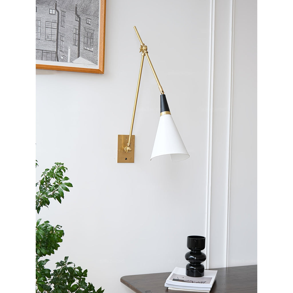 Ersila Applique Murale Laiton Métal Minimaliste Moderne - Neutralighting
