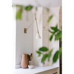 Ersila Applique Murale Laiton Métal Minimaliste Moderne - Neutralighting