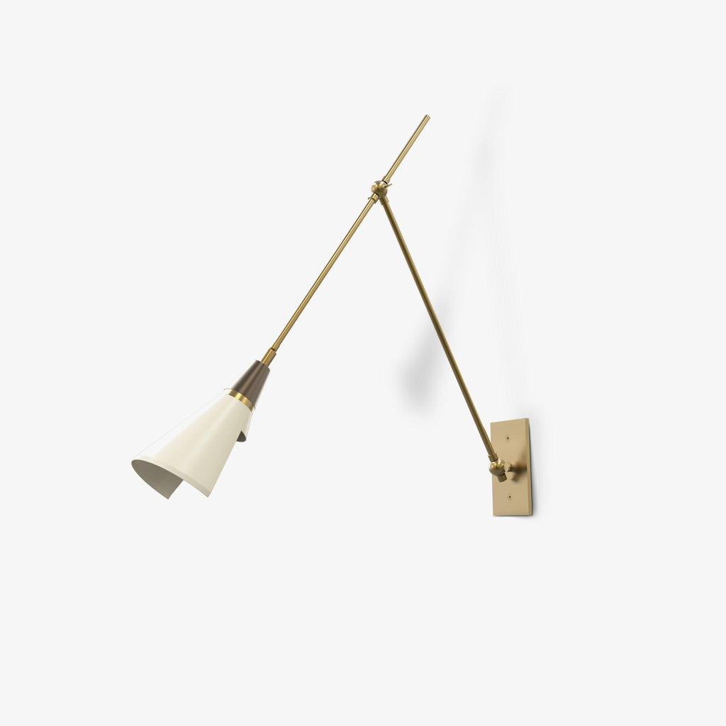 Lindsay Applique Murale Industrielle en Verre Vintage - Neutralighting