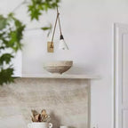 Lindsay Applique Murale Industrielle en Verre Vintage - Neutralighting