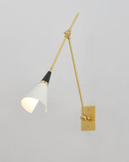 Lindsay Applique Murale Industrielle en Verre Vintage - Neutralighting
