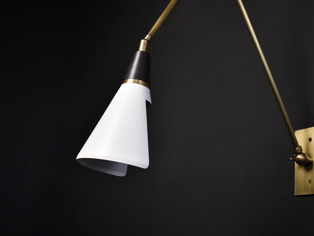 Lindsay Applique Murale Industrielle en Verre Vintage - Neutralighting