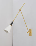 Lindsay Applique Murale Industrielle en Verre Vintage - Neutralighting