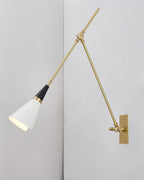 Lindsay Applique Murale Industrielle en Verre Vintage - Neutralighting