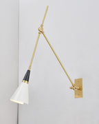 Lindsay Applique Murale Industrielle en Verre Vintage - Neutralighting