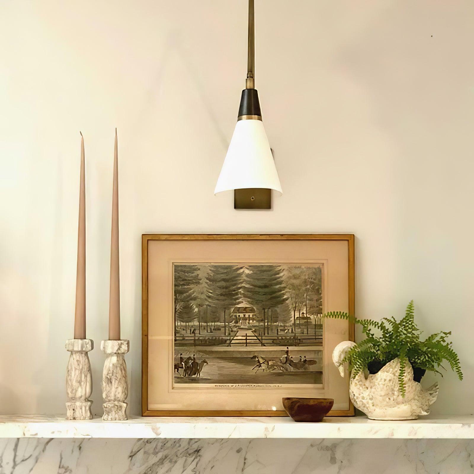 Lindsay Applique Murale Industrielle en Verre Vintage - Neutralighting