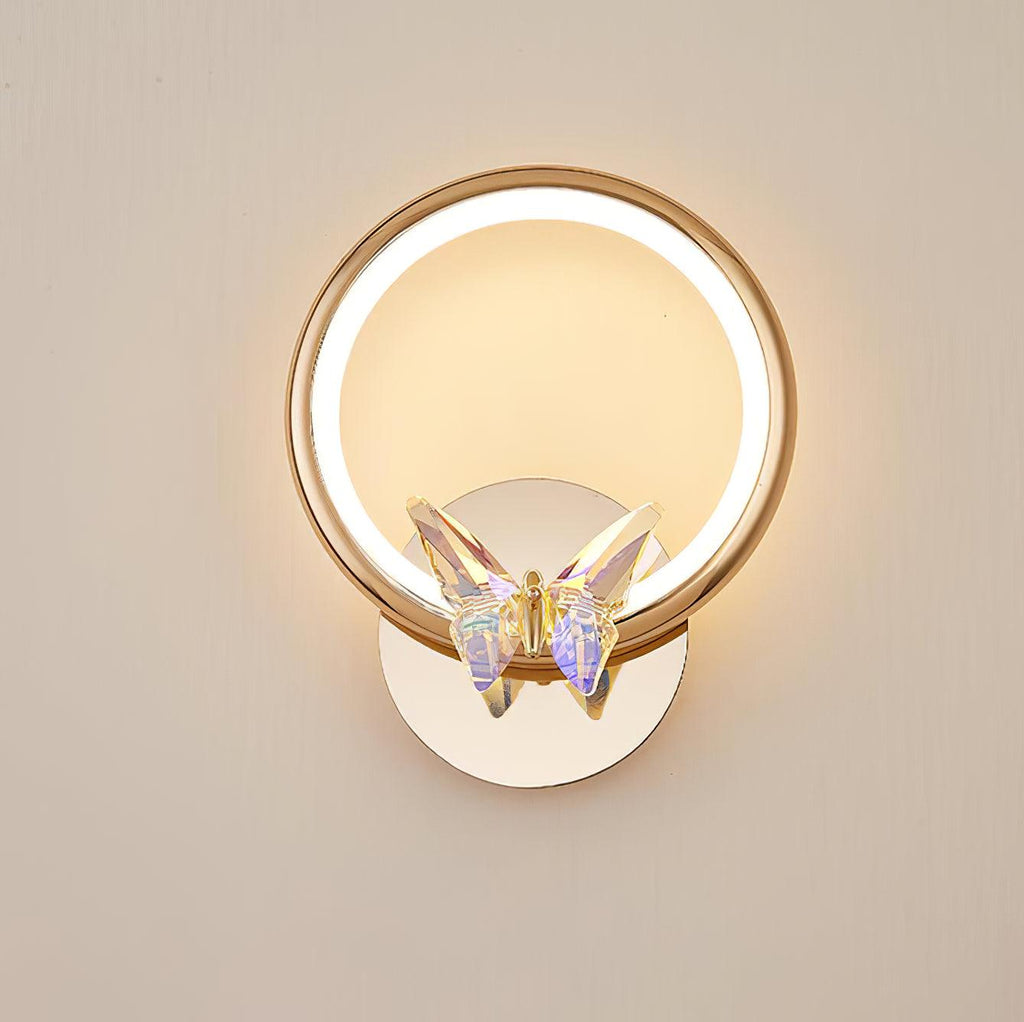 Ersoren Applique Murale Cristal Papillon Magique - Neutralighting