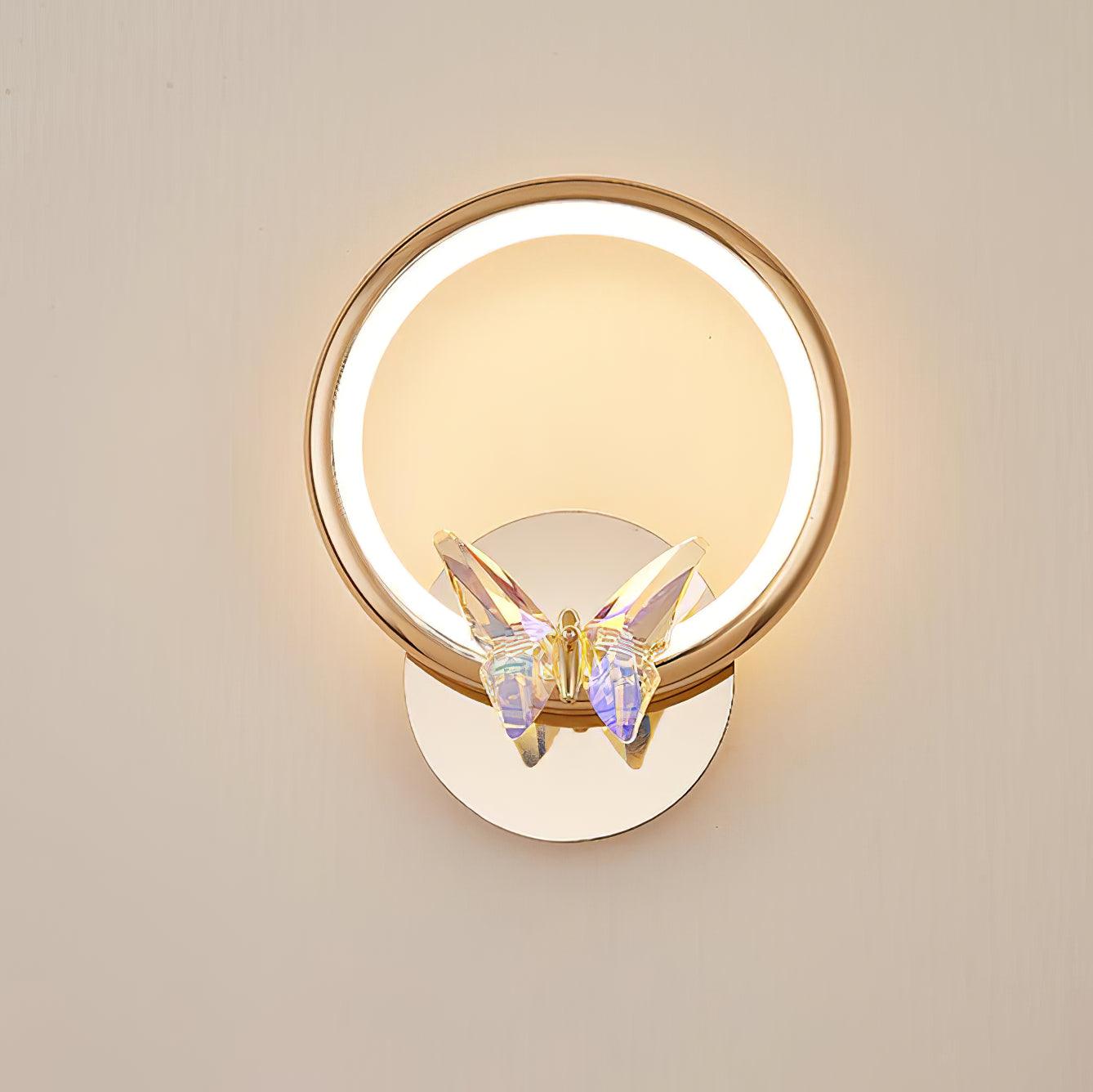 Ersoren Applique Murale Cristal Papillon Magique - Neutralighting