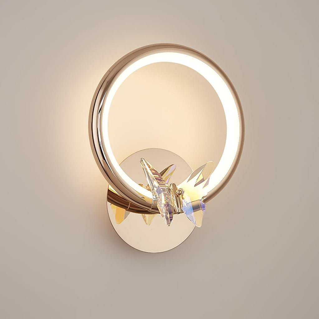 Ersoren Applique Murale Cristal Papillon Magique - Neutralighting