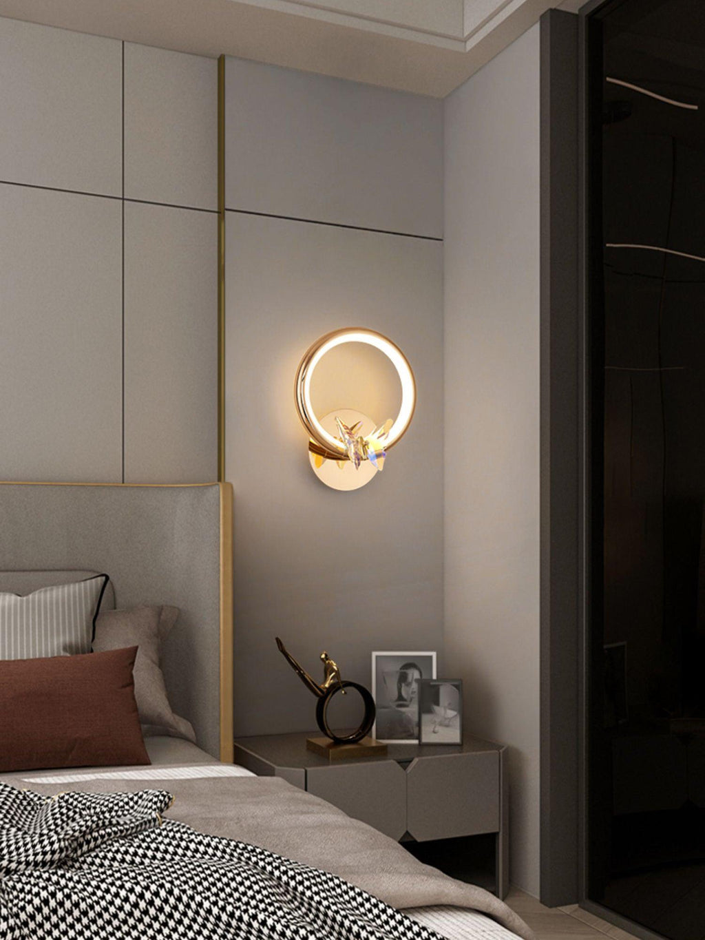 Ersoren Applique Murale Cristal Papillon Magique - Neutralighting