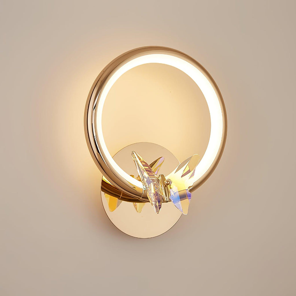 Ersoren Applique Murale Cristal Papillon Magique - Neutralighting