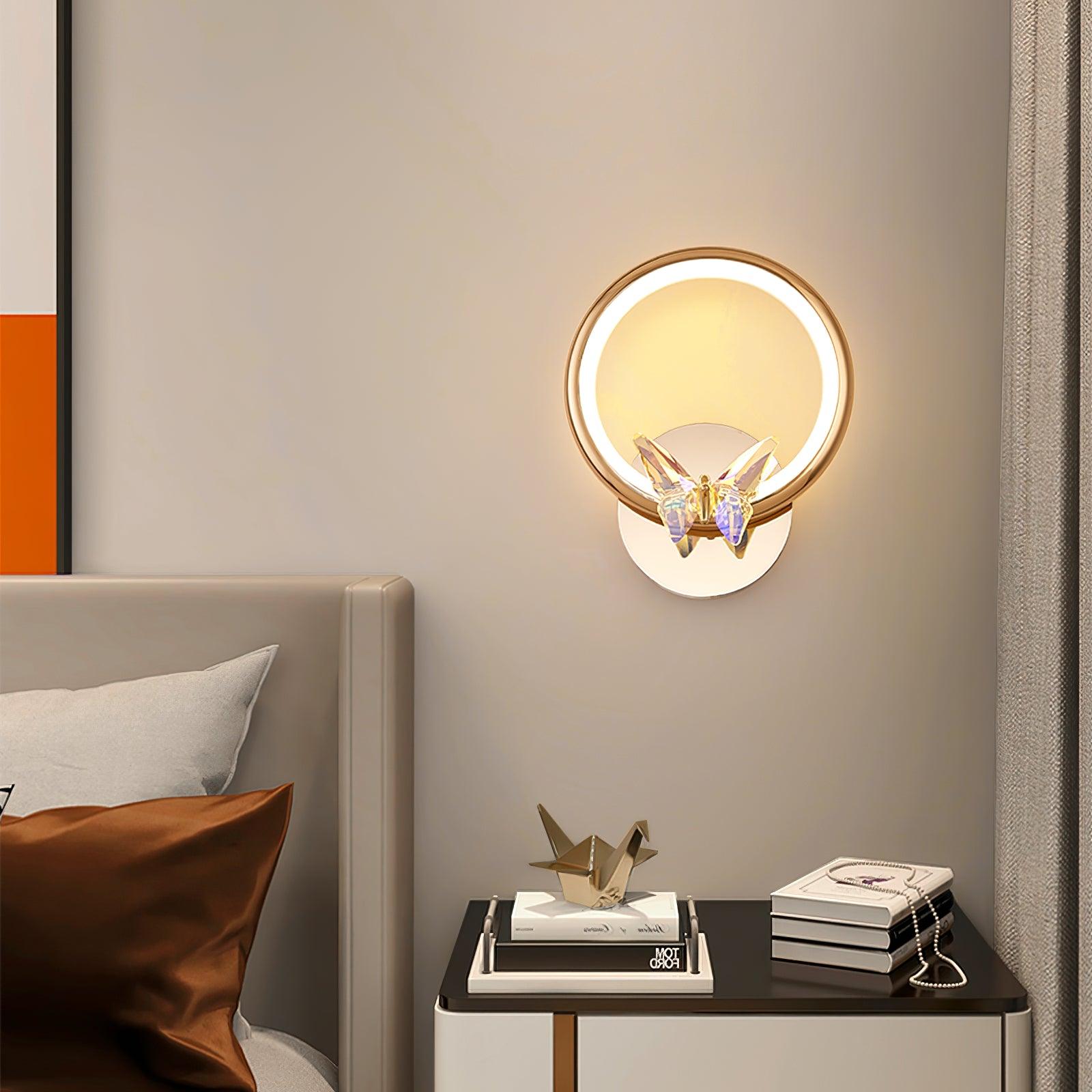 Ersoren Applique Murale Cristal Papillon Magique - Neutralighting