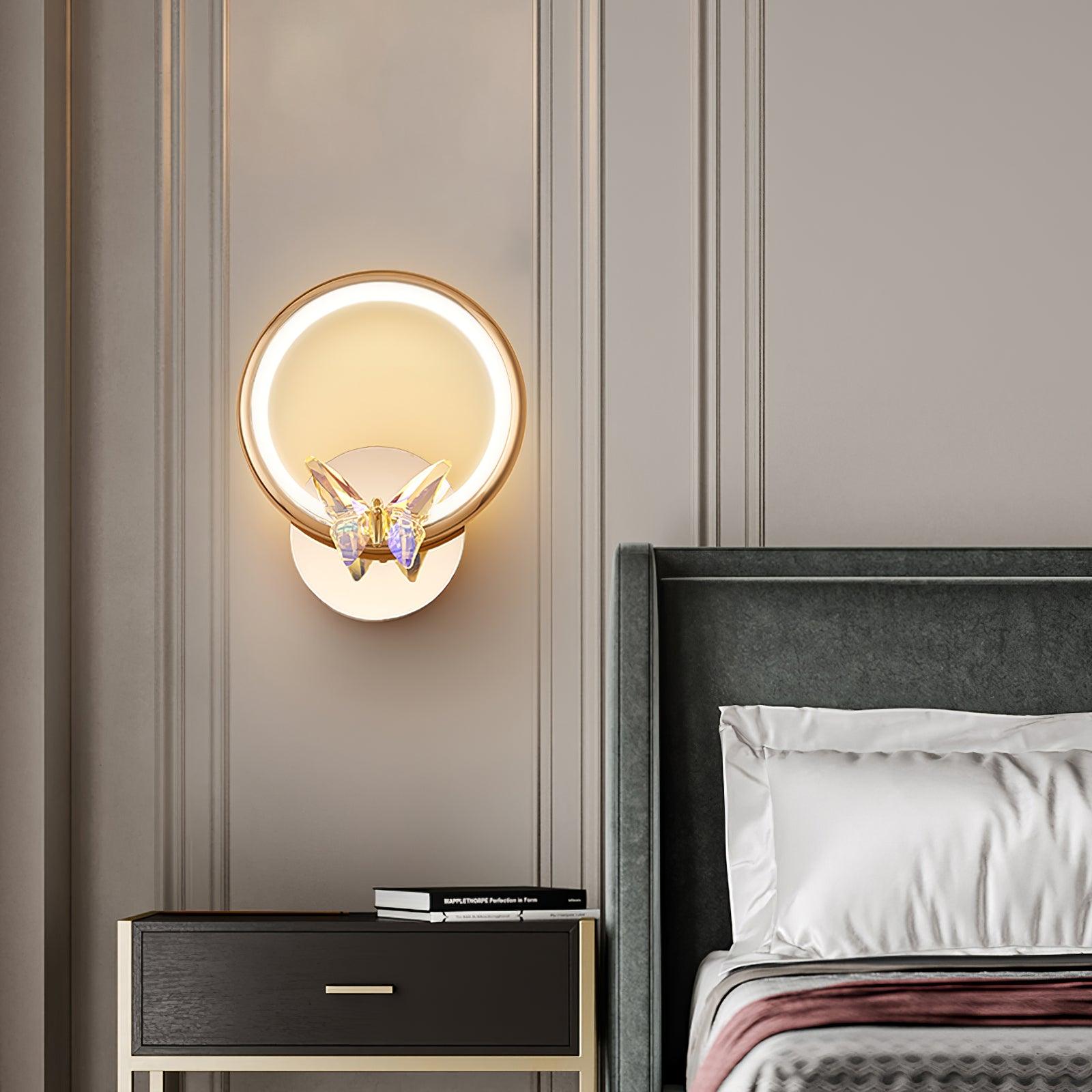 Ersoren Applique Murale Cristal Papillon Magique - Neutralighting