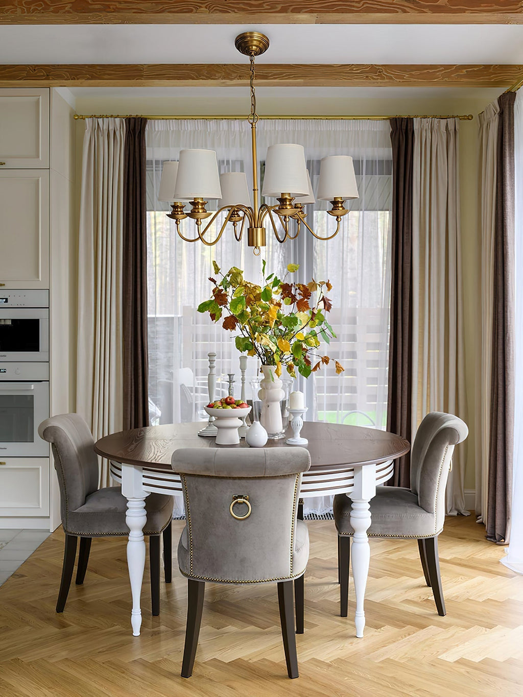 Imiryra Lustre Laiton Tissu Luxe Postmoderne - Neutralighting