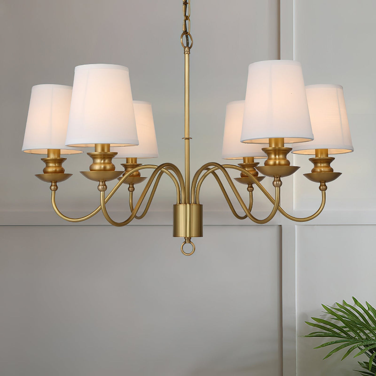 Imiryra Lustre Laiton Tissu Luxe Postmoderne - Neutralighting