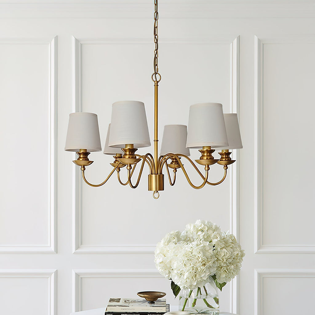Imiryra Lustre Laiton Tissu Luxe Postmoderne - Neutralighting