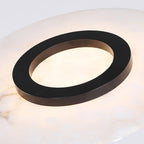 Imirila Disque Forme Verre Pendentif Lumière - Neutralighting