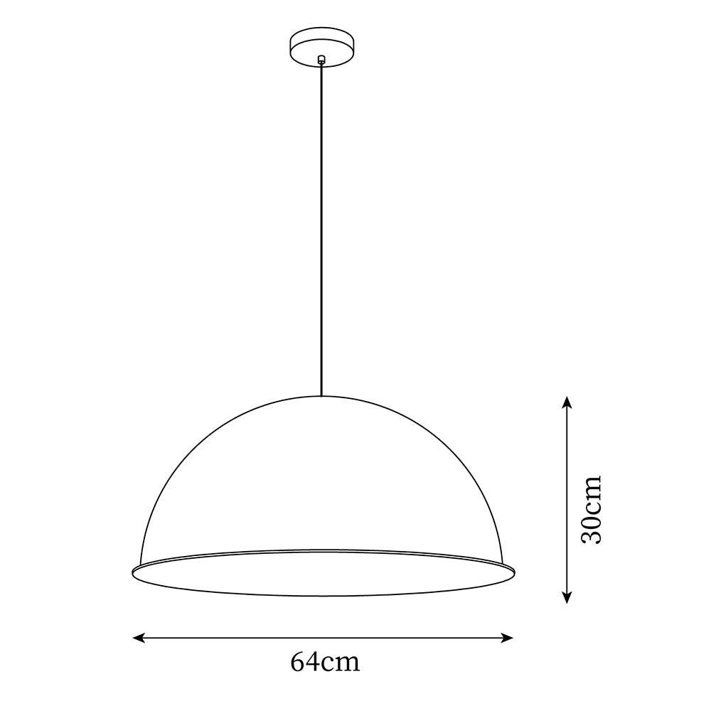 Magna Lampe Suspendue Dôme en PET Feutré - Neutralighting