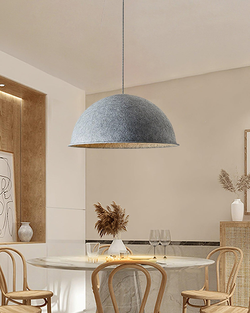 Magna Lampe Suspendue Dôme en PET Feutré - Neutralighting