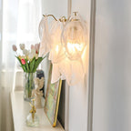 Evelo Lustra Applique Murale Verre Pétale - Neutralighting