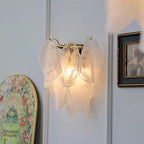 Evelo Lustra Applique Murale Verre Pétale - Neutralighting