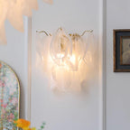 Evelo Lustra Applique Murale Verre Pétale - Neutralighting