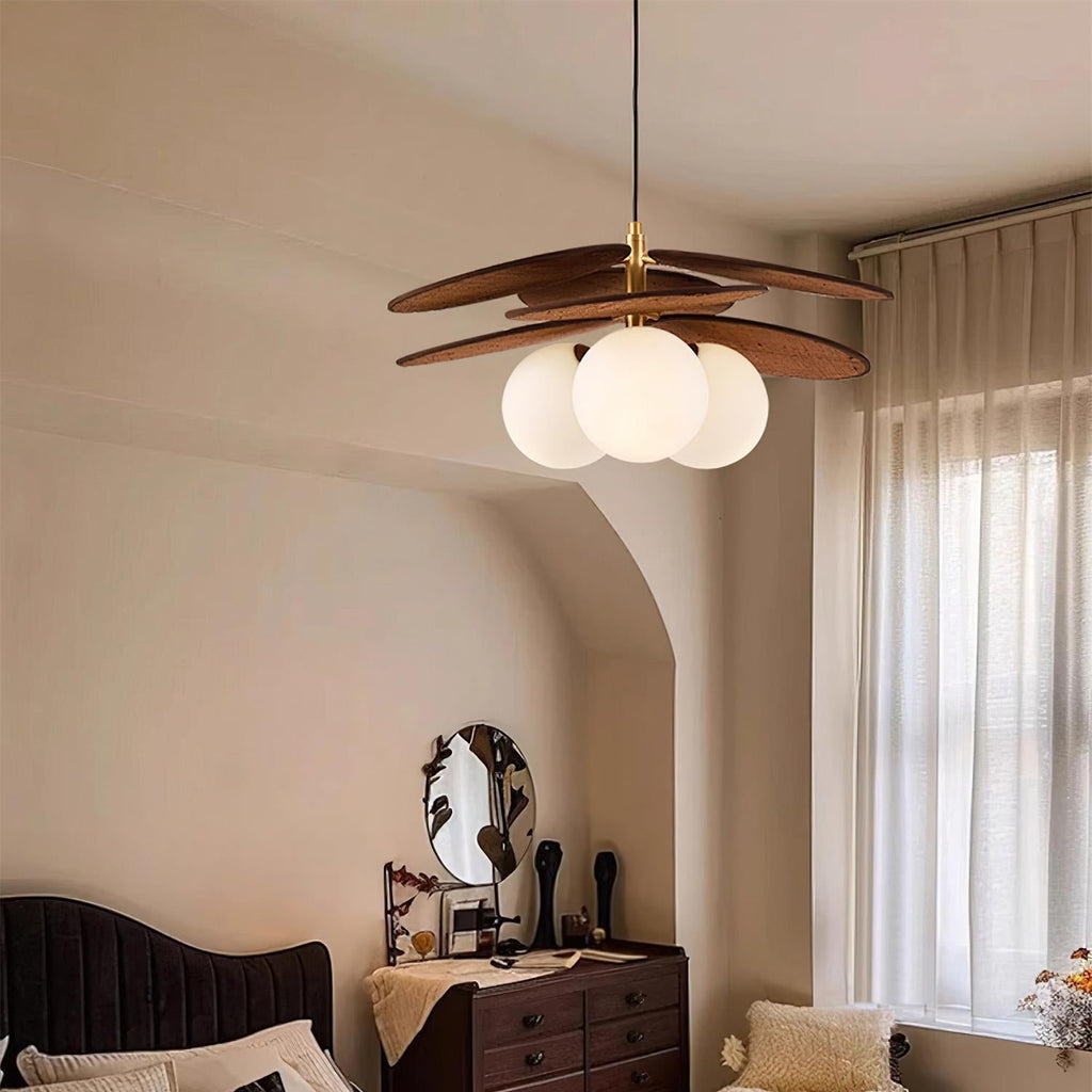 Florin Lampe Pendante Pétale en Bois - Neutralighting