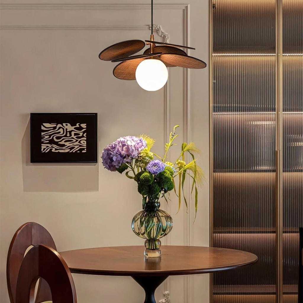 Florin Lampe Pendante Pétale en Bois - Neutralighting