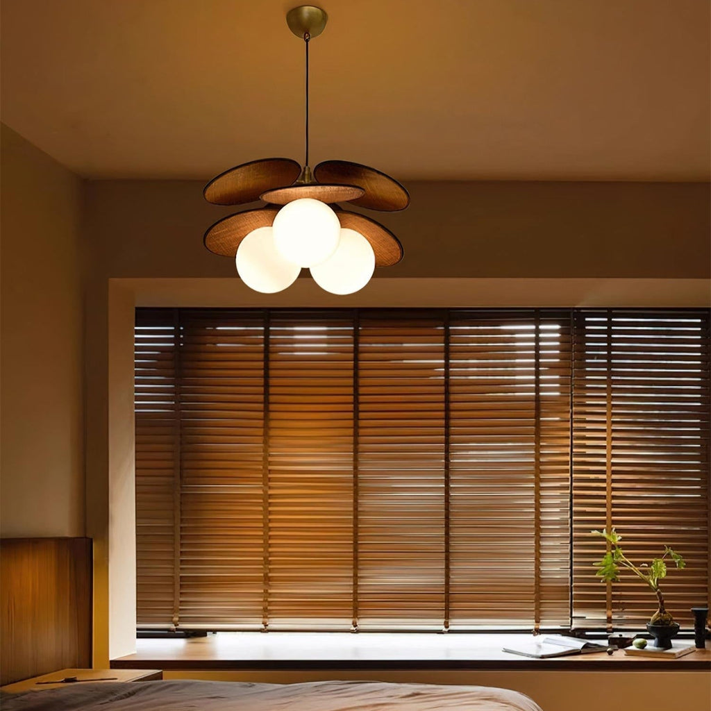Florin Lampe Pendante Pétale en Bois - Neutralighting