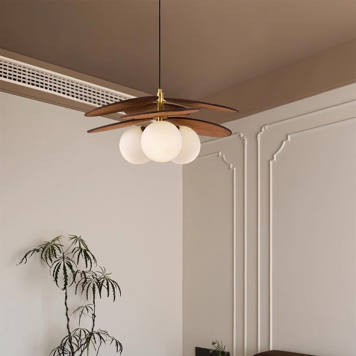 Florin Lampe Pendante Pétale en Bois - Neutralighting