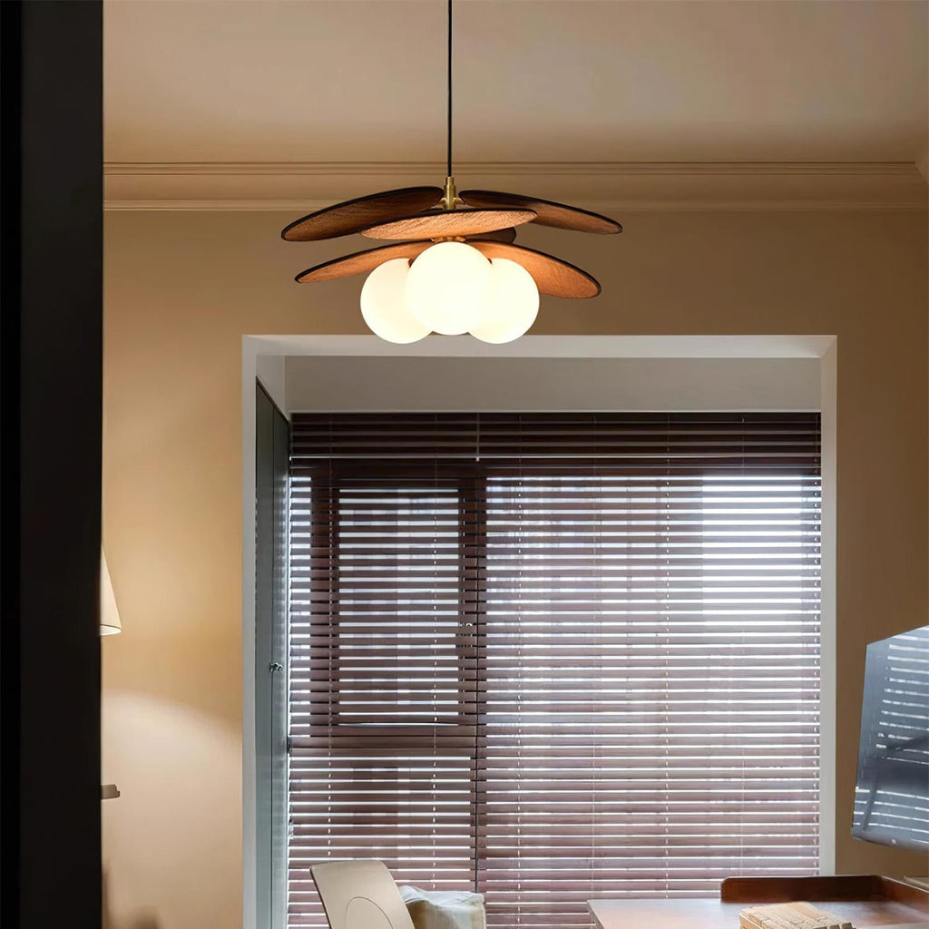 Florin Lampe Pendante Pétale en Bois - Neutralighting