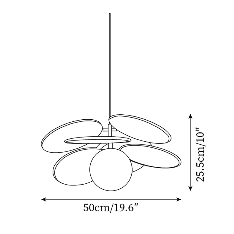 Florin Lampe Pendante Pétale en Bois - Neutralighting