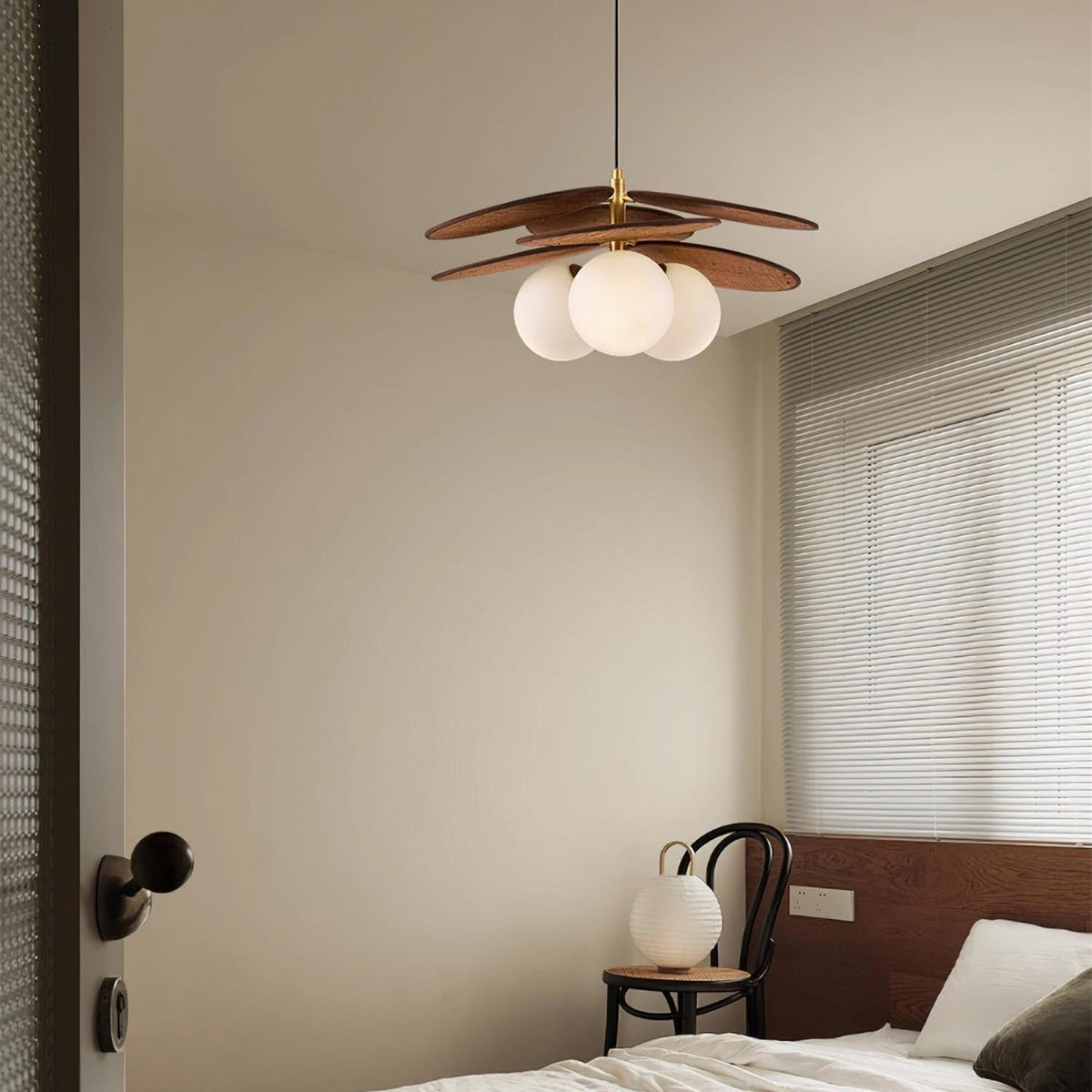 Florin Lampe Pendante Pétale en Bois - Neutralighting