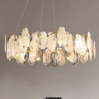 Lustra Chandelier Panneaux en Verre Nuage - Neutralighting