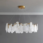 Lustra Chandelier Panneaux en Verre Nuage - Neutralighting