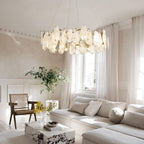 Lustra Chandelier Panneaux en Verre Nuage - Neutralighting