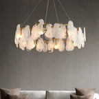 Lustra Chandelier Panneaux en Verre Nuage - Neutralighting