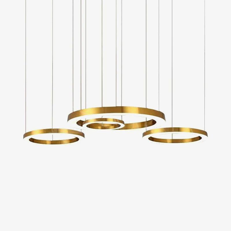 Lustra Lampe Pendante Dorée Moderne - Neutralighting