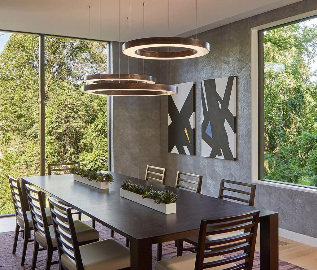 Lustra Lampe Pendante Dorée Moderne - Neutralighting