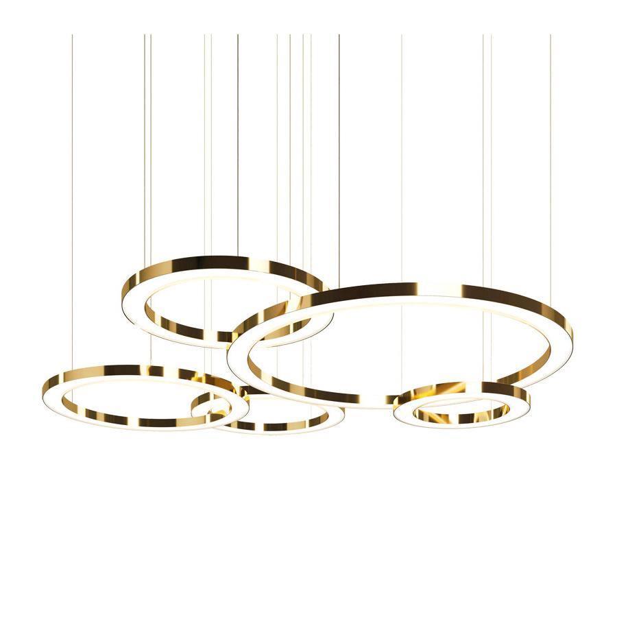 Lustra Lampe Pendante Dorée Moderne - Neutralighting