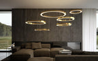 Lustra Lampe Pendante Dorée Moderne - Neutralighting