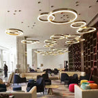 Lustra Lampe Pendante Dorée Moderne - Neutralighting