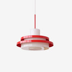 Eviso Lustra Lampe Suspendue Rouge Blanche - Neutralighting