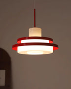Eviso Lustra Lampe Suspendue Rouge Blanche - Neutralighting