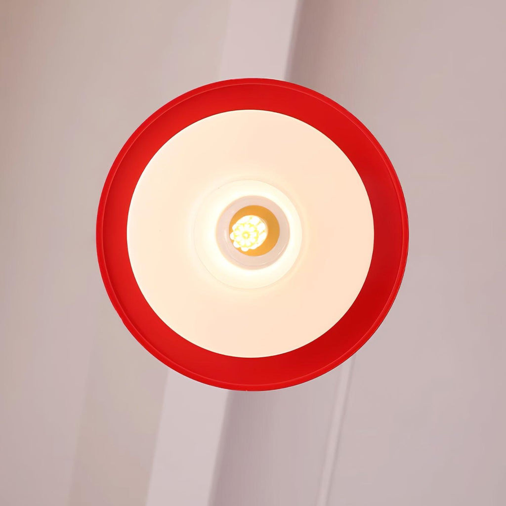 Eviso Lustra Lampe Suspendue Rouge Blanche - Neutralighting