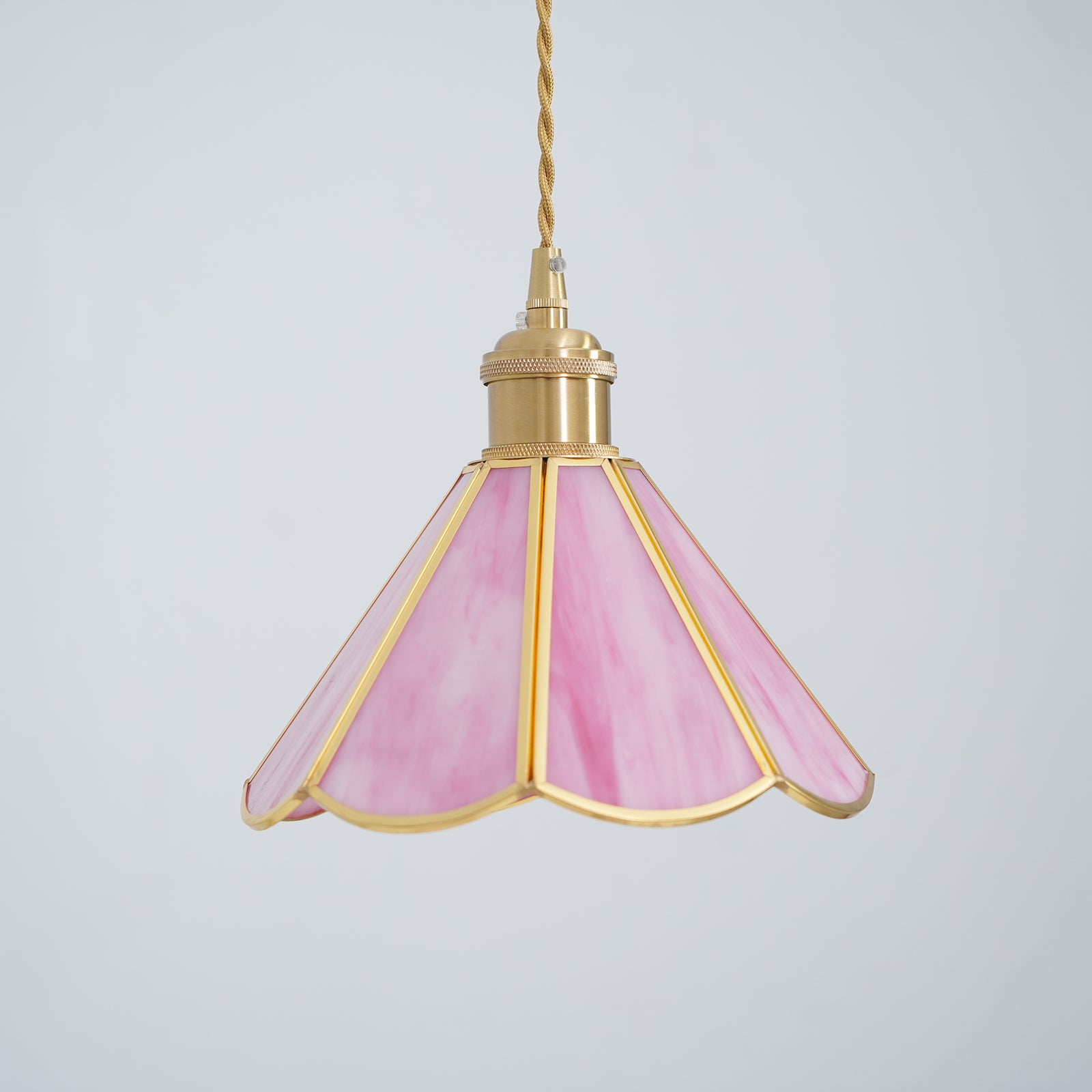 Lione Suspension en vitrail rose - Neutralighting