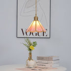 Lione Suspension en vitrail rose - Neutralighting